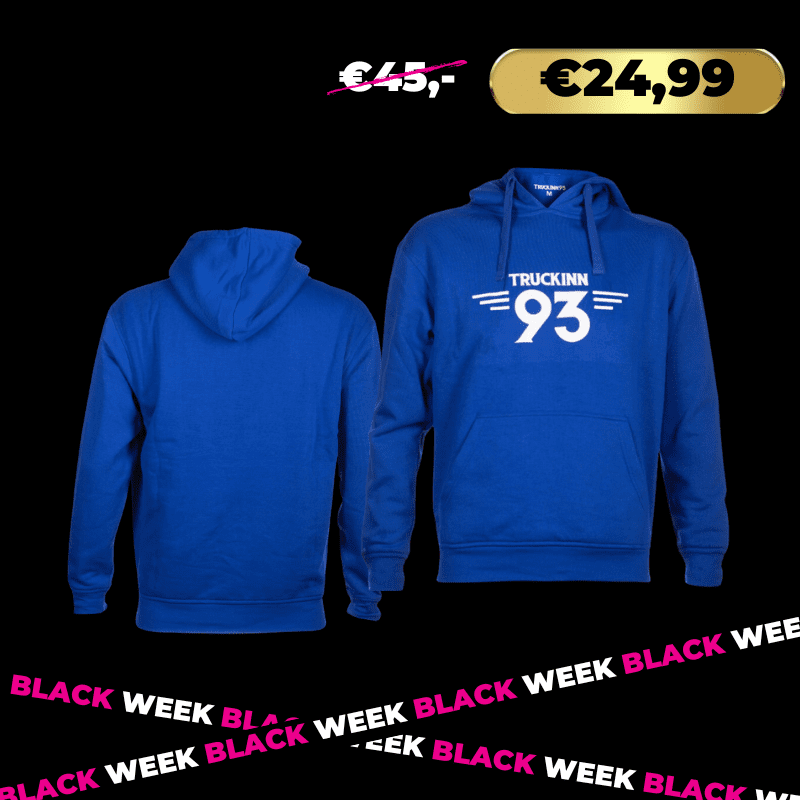 Truckinn93 hoody blauw