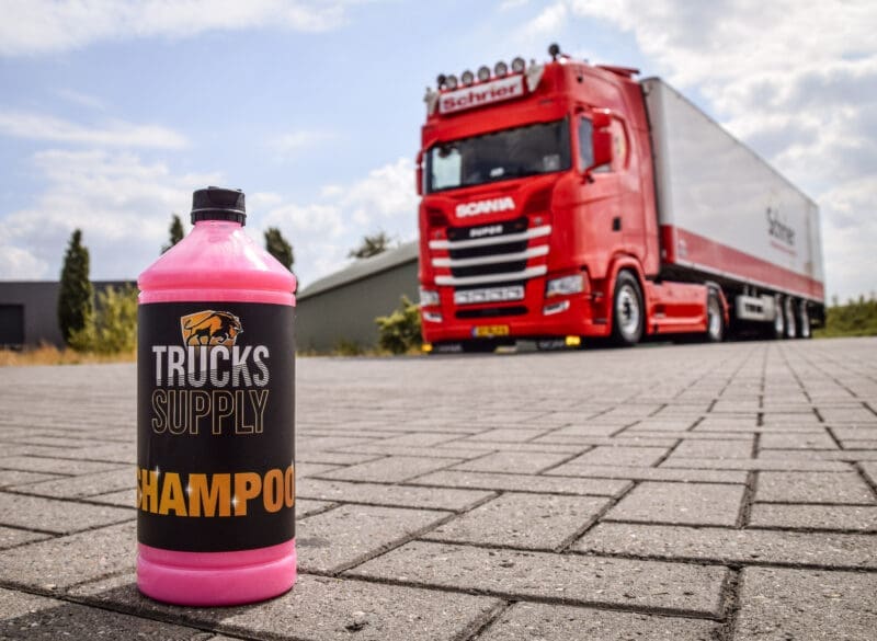 Vrachtwagen shampoo